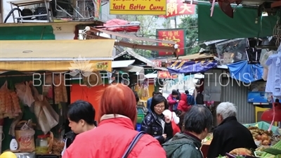 Graham Street on Hong Kong Island