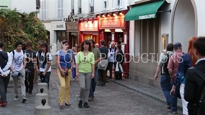 Rue Norvins in Paris