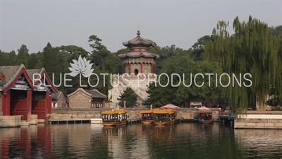 Gate Tower of Cloud Retaining Eaves (Suyunyan Chengguan) in the Summer Palace in Beijing