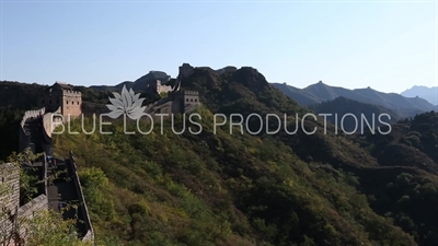 Black Tower (Heilouzi) on the Jinshanling Section of the Great Wall of China near Beijing