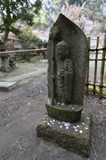 Stone Statue in Engaku-ji in Kamakura