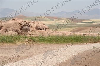 Ruined Buildings and Plains around Takht-e Soleyman