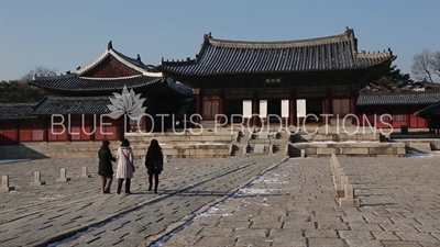 Myeongjeong Hall (Myeongjeongjeon) at Changgyeong Palace (Changgyeonggung) in Seoul