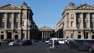 Rue Royale and Madeleine Church (Église de la Madeleine) in Paris