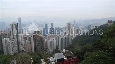 Victoria Peak in Hong Kong