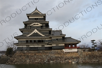 Keep (Tenshu/Tenshukaku) of Matsumoto Castle in Matsumoto