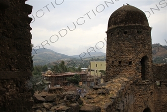 Fasilides' Castle in the Fasil Ghebbi Complex in Gondar