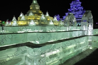 Ice Sculpture at the Harbin Ice and Snow Festival in Harbin