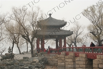 Pavilion of Heralding Spring (Zhi Chun Ting) in the Summer Palace in Beijing