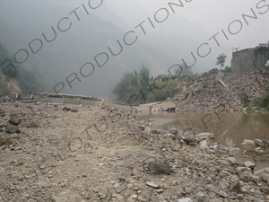 Bridge Destroyed by the Sichuan Earthquake