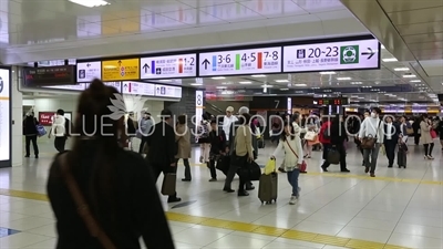 Interior of Tokyo Train Station