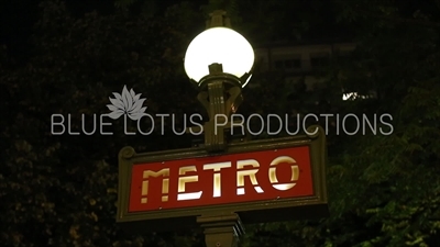 Paris Metro Sign