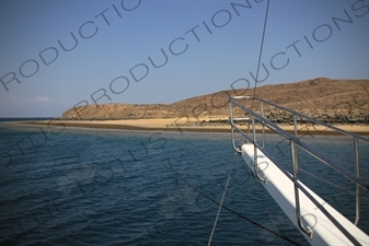 Island in the Gulf of Tadjoura near Djibouti