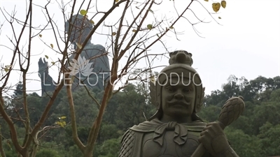 Twelve Divine Generals and Tian Tan/Big Buddha on Lantau Island