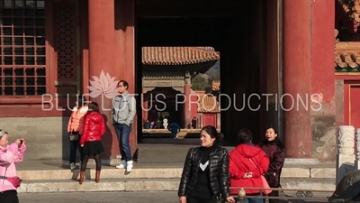 Palace of Heavenly Purity (Qianqing Gong) in the Forbidden City in Beijing