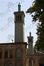 Building of Windcatchers (Emarat e Badgir) in the Golestan Palace in Tehran