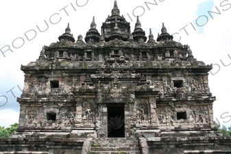 Building at Prambanan Temple Compound near Yogyakarta