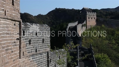 East Terrace (Dongfang Tai) and Black Tower (Heilouzi) on the Jinshanling section of the Great Wall of China