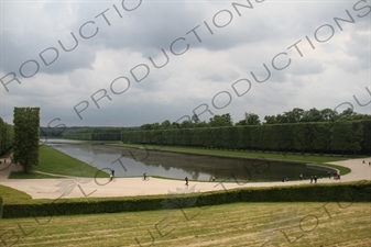 Grand Canal in the Gardens of Versailles at the Palace of Versailles (Château de Versailles) in Versailles