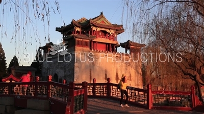 Tower of Literary Prosperity (Wenchang Ge) in the Summer Palace in Beijing