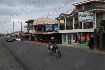 Street in La Fortuna