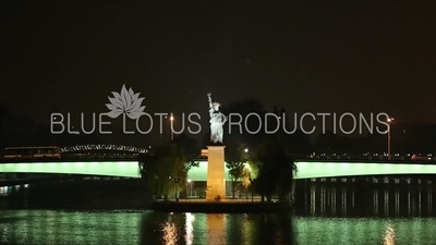 Isle of Swans (Île aux Cygnes) Replica of the Statue of Liberty in Paris