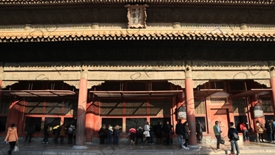 Palace of Earthly Tranquility (Kunning Gong) in the Forbidden City in Beijing