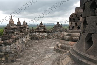 Terrace of Borobudur