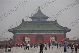 Gate of Prayer for Good Harvests (Qi Nian Men) and the Hall of Prayer for Good Harvests (Qi Nian Dian) in the Temple of Heaven (Tiantan) in Beijing