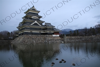 Keep (Tenshu/Tenshukaku) of Matsumoto Castle in Matsumoto