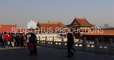 Back Left Gate (Hou Zuo Men) in the Forbidden City in Beijing