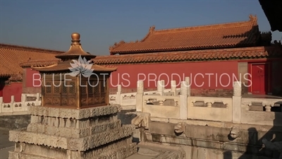 Sheji Gilded Pavilion/Temple in the Forbidden City in Beijing