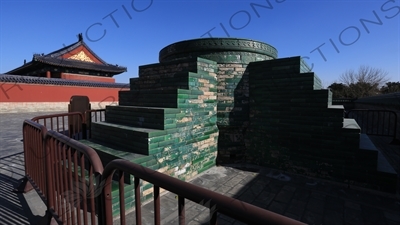 Sacrificial Stove in the Hall of Prayer for Good Harvests (Qi Nian Dian) Complex in the Temple of Heaven (Tiantan) in Beijing