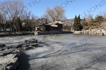 'Stone Boat' in the Southwest Waterscape Area in Ritan Park in Beijing