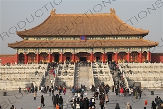 Hall of Supreme Harmony (Taihe Dian) in the Forbidden City in Beijing