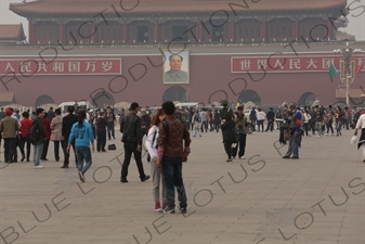 Gate of Heavenly Peace (Tiananmen) in Tiananmen Square in Beijing