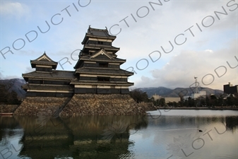 Keep (Tenshu/Tenshukaku) of Matsumoto Castle in Matsumoto