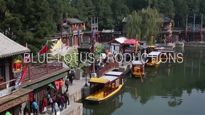 Suzhou Street in the Summer Palace in Beijing