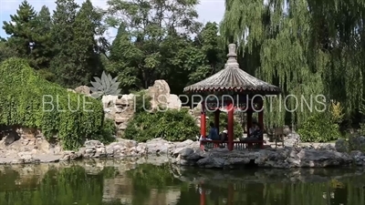 Southwest Waterscape Area in the Temple of the Sun Park (Ritan Gongyuan) in Beijing