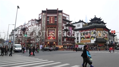 Yu Garden Tourist Bazaar in Shanghai