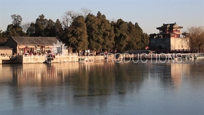 Tower of Literary Prosperity (Wenchang Ge) in the Summer Palace in Beijing