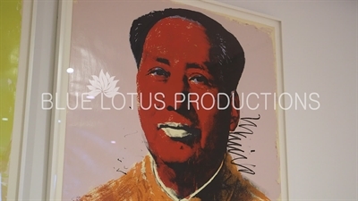 'Selections from Mao Tse-Tung' on Display in the 'Andy Warhol - From A to B and Back Again' Exhibition at the Whitney in New York City