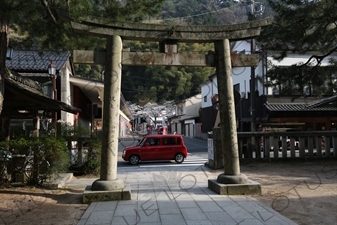 Torii in Kinosaki Onsen