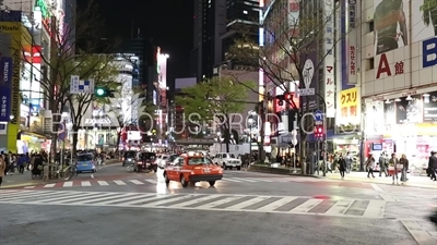 Udagawacho Street in Shibuya Area of Tokyo