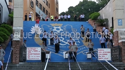 Yuexiushan Stadium (Yuexiushan Tiyuchang) on Derby Day in Guangzhou