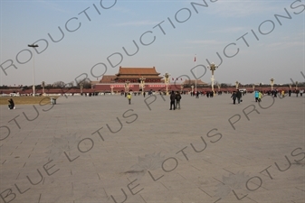 Gate of Heavenly Peace (Tiananmen) on the North side of Tiananmen Square in Beijing