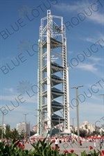 Linglong Pagoda/Tower (Linglong Ta) in the Olympic Park in Beijing