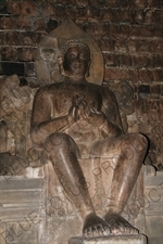 Buddhist Statue at Mendut Temple