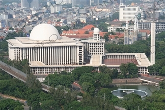 Istiqlal Mosque in Jakarta