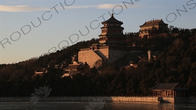 South Face of Longevity Hill (Wanshou Shan) in the Summer Palace in Beijing